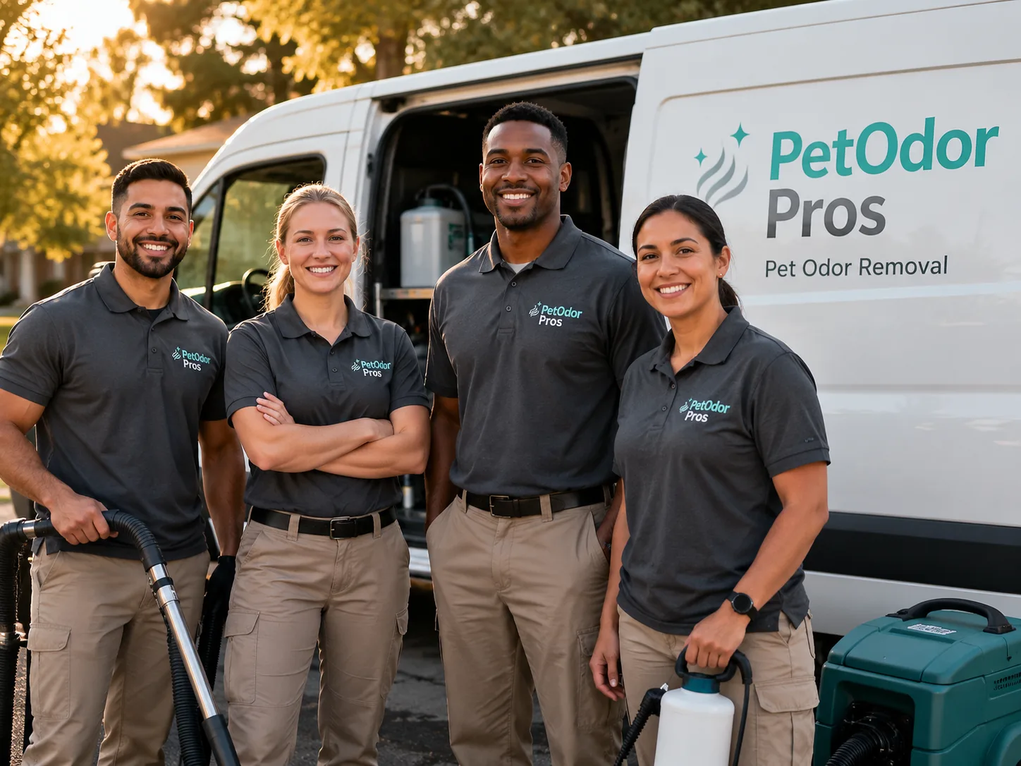 Pet Odor Removal team serving Hathaway Pines, CA